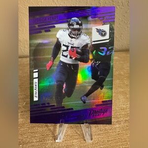 2021 PANINI PRESTIGE XTRA POINTS PURPLE DERRICK‎ HENRY /149 TENNESSEE TITANS